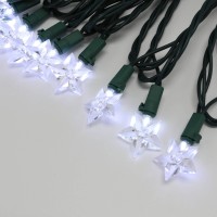 Jincor Star String Lights 24.5 Ft 50 Led Plug In Twinkle Light Fairy Lights For Bedroom Indoor Outdoor Christmas Tree Room Decor Warm White And Cool White