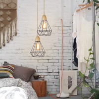 Arturesthome Pendant Light Cord 328Ft Hanging Light Kit With Dimmable Switch Vintage Lamp Cord With Twisted Nylon Pendant Lig