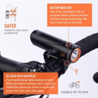 Light Motion Vis 500 Light Up The Road Or Trail With A Bright 500 Lumens Or Switch To Safepulse For Maximum Daytime Safety