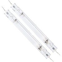 Ipower Glbulbmdehg1000K6X2V1 2-Pack 1000W 6000K Mh Grow Light Lamp Metal Halide Bulb Double Ended Enhanced Performance, White