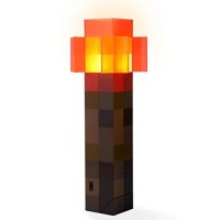 Minecraft Toys Redstone Torch 12.6 Inch Led Lamp | Usb Rechargeable For Nightlight, Costume Cosplay, Roleplay