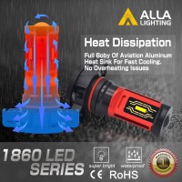 Alla Lighting 12276 2504 PSX24W LED fog lights bulbs replacement of the halogenincandescent fog lights DRL daytime running lights back up reverse light6000k xenon whiteHere is 12276 2504 PSX24W LED fog lights bulbs specificationLED Chip Type high quality 