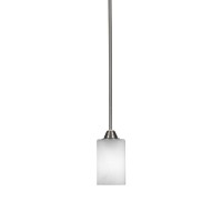 Paramount 1 Light Mini Pendant In Brushed Nickel Finish With 4