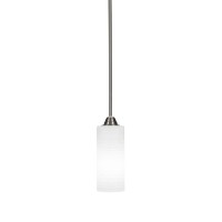 Paramount 1 Light Mini Pendant In Brushed Nickel Finish With 4