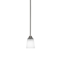 Paramount 1 Light Mini Pendant In Brushed Nickel Finish With 4.5