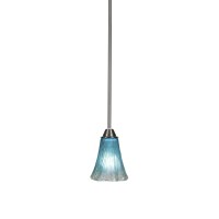 Paramount 1 Light Mini Pendant In Brushed Nickel Finish With 5.5