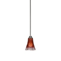 Paramount 1 Light Mini Pendant In Brushed Nickel Finish With 5.5