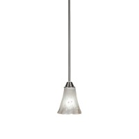 Paramount 1 Light Mini Pendant In Brushed Nickel Finish With 5.5