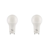 Euri Lighting Ea19-14W1140Egv, Led Multi-Volt 120-277V A19, 14W (100W Equivalent), 4000K (Bright White) Gu24 Base, Damp Rated, Ul & Energy Star, 3Yr 15K Hr Warranty