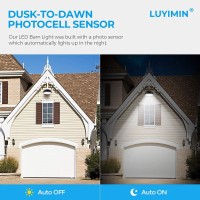 Luyimin Led Barn Light 70W, 9900Lm Dusk To Dawn Yard Lighting With Photocell (700W Incandescent Equiv.) - 5000K Daylight, Ultra Bright Ip65 Waterproof Etl-Listed For Outdoor Security Area Light