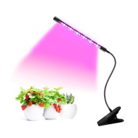 Led Plant Grow Lights For Indoor Plants 20 Led Full Spectrum Plant Lights, 3 Switch Modes, 3/9/12H Timer, 9 Dimmable Brightness Growth Lamp For Indoor Succulent, Vegetables