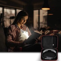 Case Compatible With Glocusent?Vekkia?Litom?Ledgle?Takkui?Tsingree Led Neck Reading Light Book Light For Reading In Bed. Storage Carrying Holder Fits For Usb Cable (Box Only)