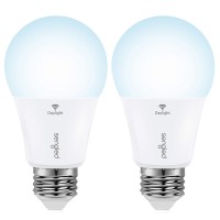 Sengled Smart Light Bulbs, Wifi Light Bulbs No Hub Required, Smart Bulbs That Work With Alexa, Google Home, Smart Led Light A19 Daylight (5000K), 800Lm 60W Equivalent, 2 Pack