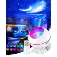 Galaxy Projector Star Projector Night Light Projector For Bedroom Galaxy Light Projector Galaxy Sky Room Projector Ocean Moon Pr