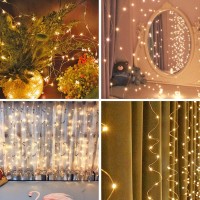 Jtl Qakta Led String Lights, Mini Battery Starry Fairy Lights, Battery Operated/Powered Copper Wire Lights For Bedroom Christmas Parties Wedding Decoration (Warm White),Battery Is Not Included