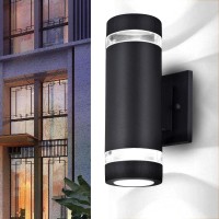 Rosykite Outdoor Wall Sconce Lights Dusk To Dawn Outdoor Exterior Lighting Etl Listed Modern Outdoor Patio Light Fixture Wall