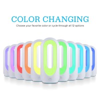 Enbrighten Color Changing Led Lamp Modern Night Dimmable Whites Vibrant Rbg Colors Dorm Essentials Ideal For Home Office