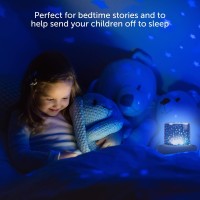 In Home 3 In 1 Night Light Projector With 3 Colour Moods, Rotating Stars And A Dimmer Function