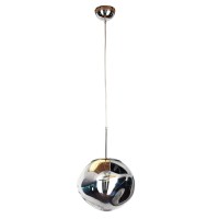 Gild Design House Taslo Modern Acrylic Metal Pendant Light In Silver