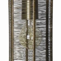 This metal constructed pendant styled lamp is modern and very unique to find easily This lamp gives your home a unique look and attracts the eyes of your guests easily Hang it in the living room or wherever you want