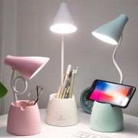 Hctaw Desk Lamp Led Desk Lamps With 3 Lighting Modes And Stepless Dimming Desk Light 360 Flexible Gooseneck With Pen Holder