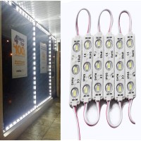 Aooyuanke Led Module Led Windows Lights 6000K 200Pcs 100Ft 5730 Smd 150Lm Per Led Module Ip65 Waterproof For Letter Sign Advertising Signs With Tape Adhesive Backside (White Light,No Power Supply)