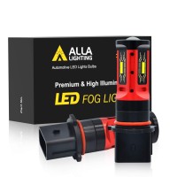 Alla Lighting PG185d3 base 12278 PSX26W LED fog lightsDRL bulbs replacement of the halogenincandescent fog lights DRL daytime running lights back up reverse light6000k xenon whiteHere is 12278 PSX26W LED fog lights bulbs specificationLED Chip Type high qu