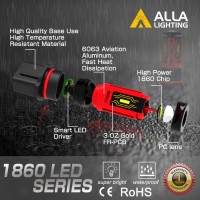 Alla Lighting PG185d3 base 12278 PSX26W LED fog lightsDRL bulbs replacement of the halogenincandescent fog lights DRL daytime running lights back up reverse light6000k xenon whiteHere is 12278 PSX26W LED fog lights bulbs specificationLED Chip Type high qu