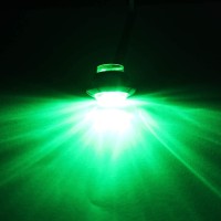 KEING 10 Pack Green LED Marine Boat Lights for Underwater Use