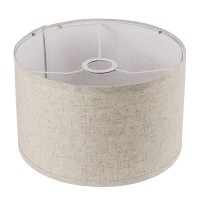 11X11X8 Assembly Required Lampshade For Floor Lamp Table Lamp Bedside Lamp Fabric Drum Lampshade Classic Modern Style