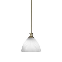 Carina Stem Hung Pendant In New Age Brass Finish With 10.75