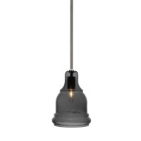 Palisade Stem Hung Pendant In Brushed Nickel Finish With 7.25