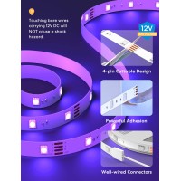 Smart Led Strip Lights Works With Apple Homekit 328Ft Wifi Rgb Strip Compatible With Siri Alexagoogle And Smartthings App