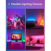 Smart Led Strip Lights Works With Apple Homekit 328Ft Wifi Rgb Strip Compatible With Siri Alexagoogle And Smartthings App