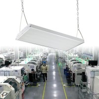 High Bay Led Shop Lights Linear Led Shop Light, 2Ft 100W 13000Lm Linear Led Light,Warehouse Light 5000K Daylight,0-10V Dim,4Lamp Fluorescent Equivalent,Hanging And Flushmount,Dlc And Ul Listed