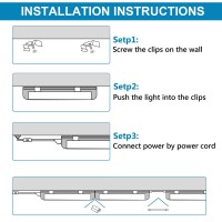 2Pack Led Shop Light 2Ft 28W 3500Lm 6000Kcold White T8 Led Light Fixture Clear Cover Ceiling And Utility Shop Light Lin