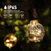 Omika Led Outdoor String Lights 30Ft Patio Lights Outdoor Waterproof Connectable Color Changing Hanging Lights 302 Shatterpro