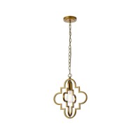 Sandara 1 Light Pendant In Brass