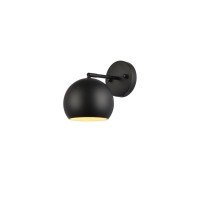 Othello 1 Light Black Wall Sconce