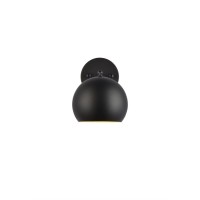 Othello 1 Light Black Wall Sconce