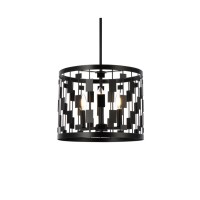 Levante 3 Lights Pendant In Black