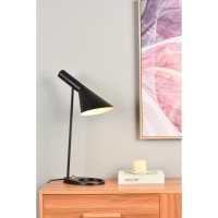 Juniper 1 Light Black Table Lamp