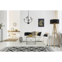 Westley 6 Lights Pendant In Black