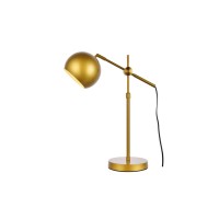 Forrester 1 Light Brass Table Lamp