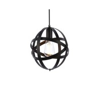 Celeste 1 Light Black Pendant