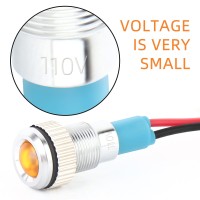 PRODUcT FEATURE1Rated Voltage AcDc 12 Volt Mounting Hole Diameter 12mm cable Length 150mm 600 inch2Product FeaturesWaterproof Rating IP65 Service Life 10000 Hours Body Material chrome Plated Brass3Easy to UseEnergy saving and low maintenance cost Flush mo