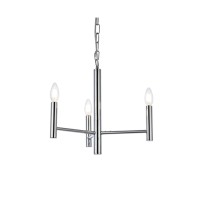 Carmella 3 Lights Pendant In Chrome