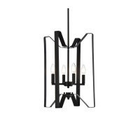 Hoffman 4 Lights Pendant In Black