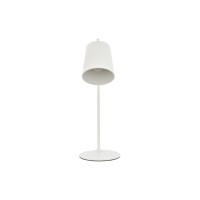 Leroy 1 Light White Table Lamp