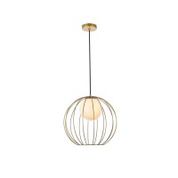 Wetzel 1 Light Brass Pendant